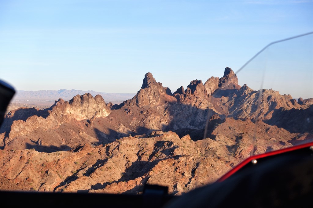 Amphibious Aircraft Above Mountains V