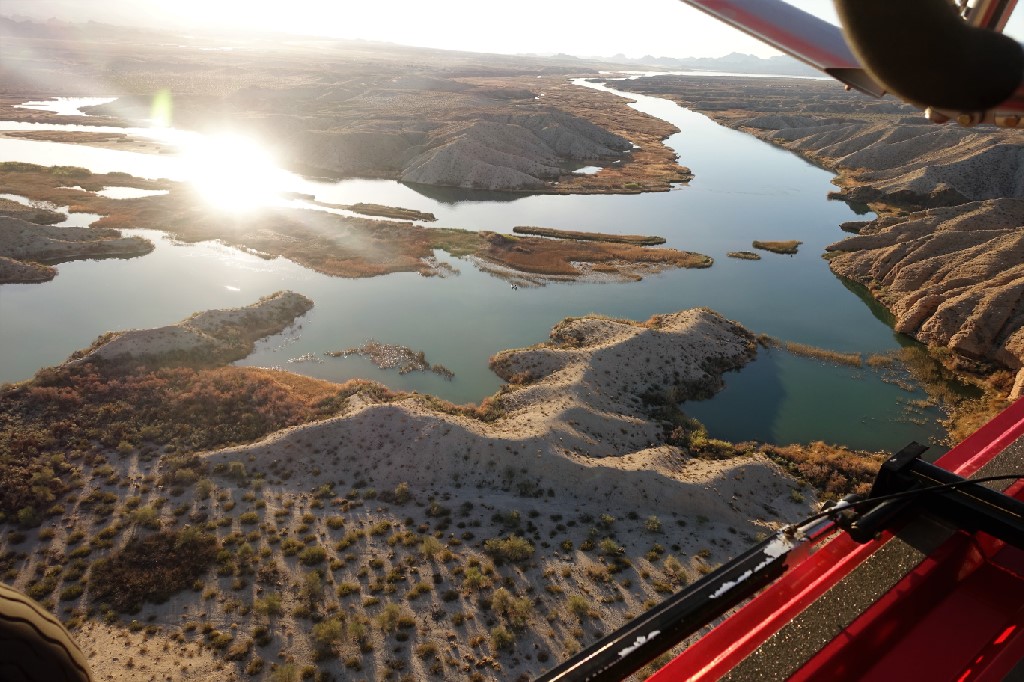 Amphibious Aircraft Along River (3)