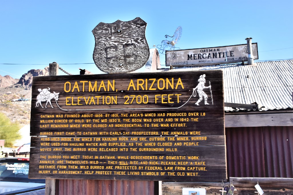 Oatman AZ History Sign II Best (2)